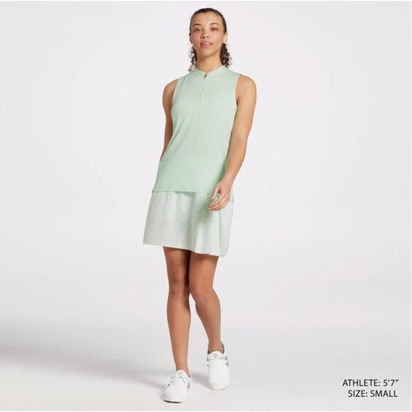 🌸 NWT Walter Hagen Sport Sleeveless Feminine Golf Polo Seafoam Sage SIZE M & L - Picture 3 of 8